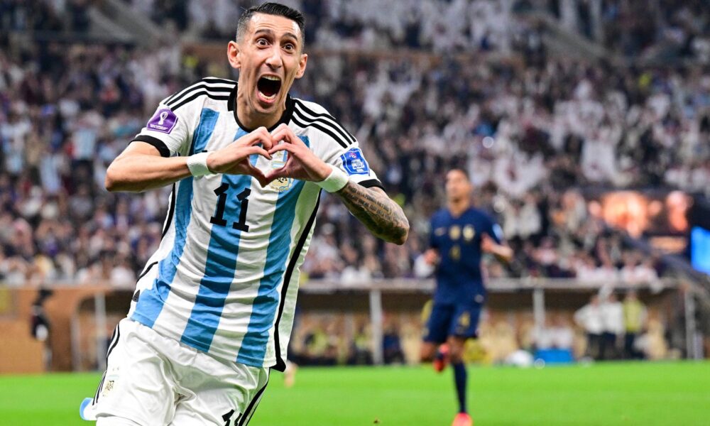 L'emozione di Di Maria