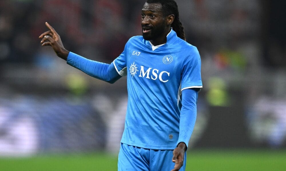 Napoli: infortunio grave per Anguissa