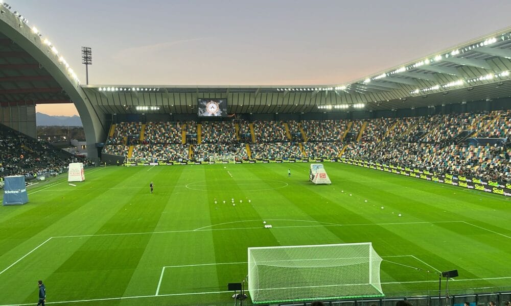 Supercoppa Europea 2025 al 'Bluenergy Stadium' di Udine