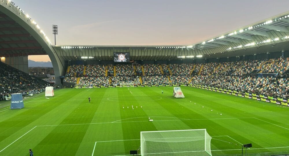 Supercoppa Europea 2025 al 'Bluenergy Stadium' di Udine