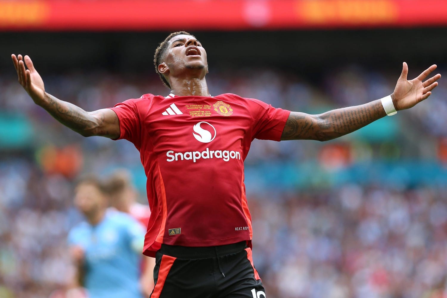 La bordata di Rashford