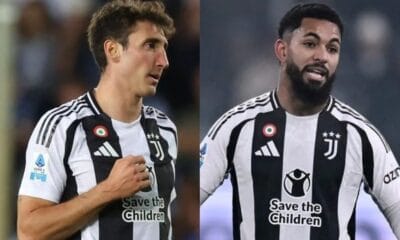 Juventus: Cambiaso e Douglas Luiz
