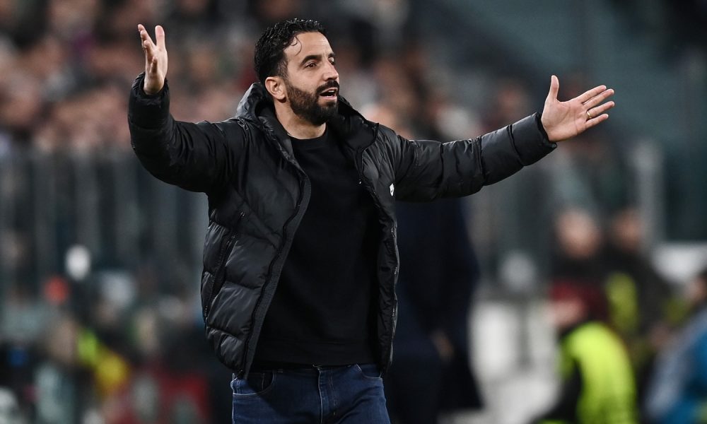 Amorim prima di Manchester-Arsenal