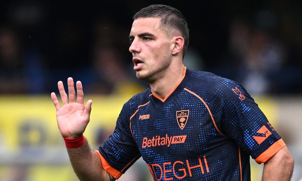 Krstovic festeggia la vittoria