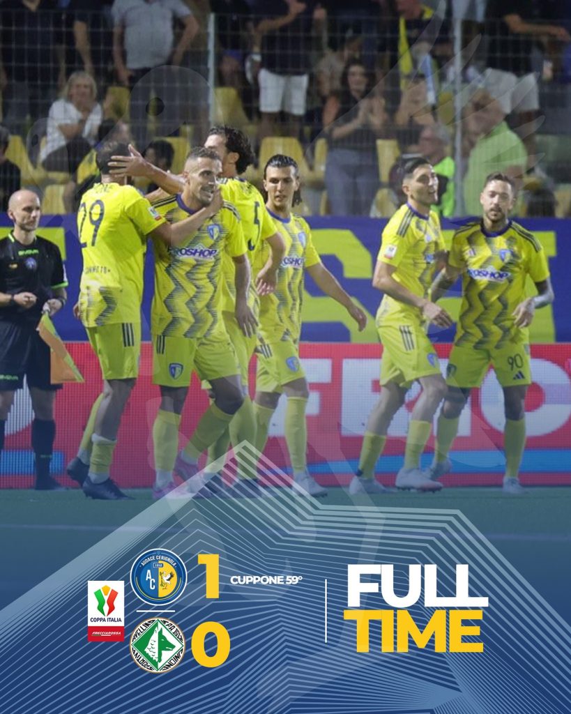 Coppa Italia Frecciarossa - Cerignola-Avellino 1-0