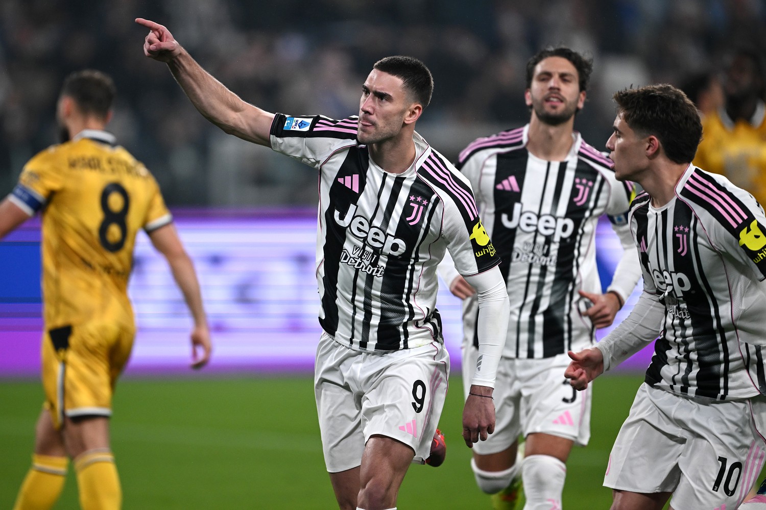 Juventus-Udinese: 3-1