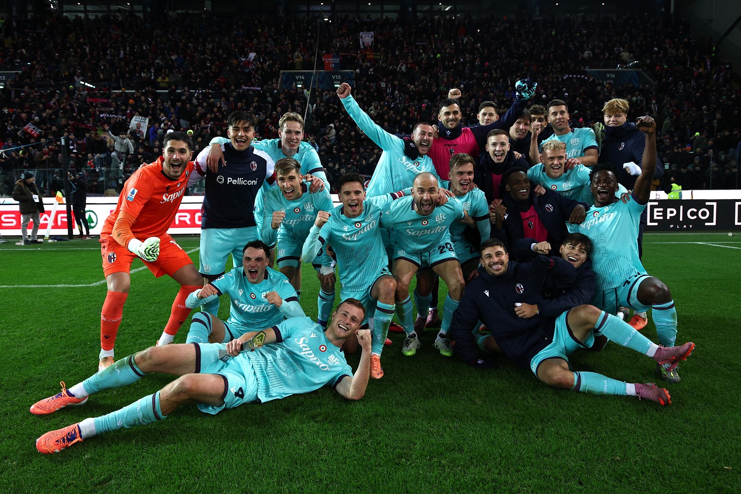 Anticipi 12' giornata: Bologna in vetta