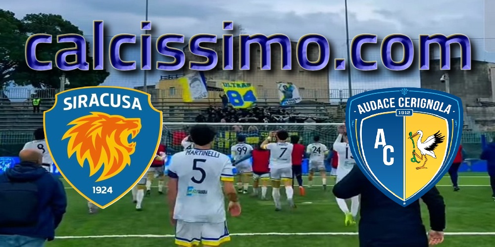 Siracusa-Audace Cerignola 0-1