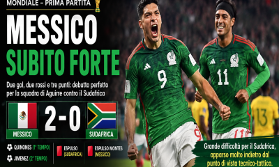 Messico- Sudafrica 2-0