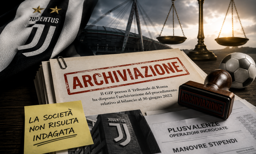 Archiviazione Juventus