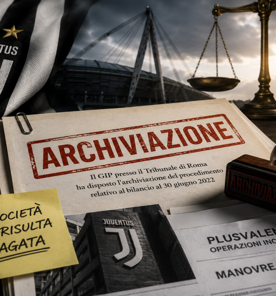 Archiviazione Juventus