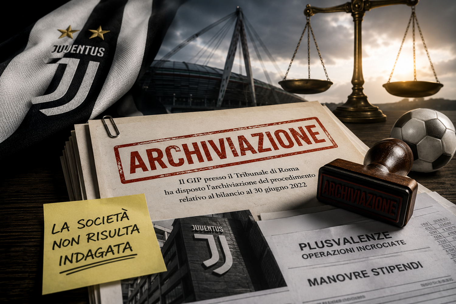 Archiviazione Juventus