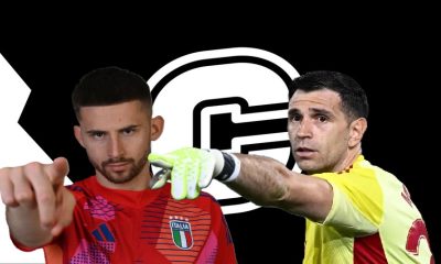 Vicario e Dibu Martinez